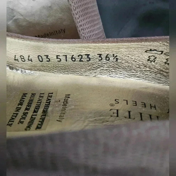 Ron White Luxury All  Day Heel Pump Pale Beige Size 6/6.5 US 361/2 euro - Picture 6 of 8